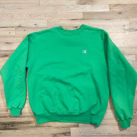 Green Women’s M Champion Crewneck - Picture 1 of 6